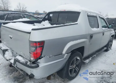 2014 Honda Ridgeline Sport from USA, damaged, VIN 5FPYK1F79EB006841